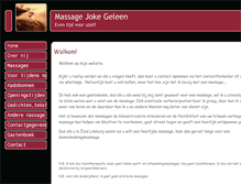 Tablet Screenshot of massagejokegeleen.nl